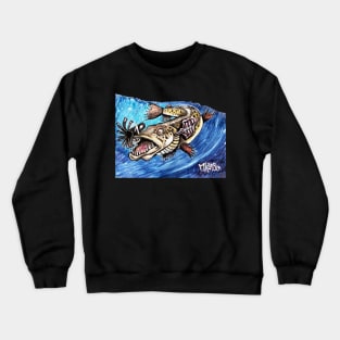 Battle Scarred Muskie Crewneck Sweatshirt